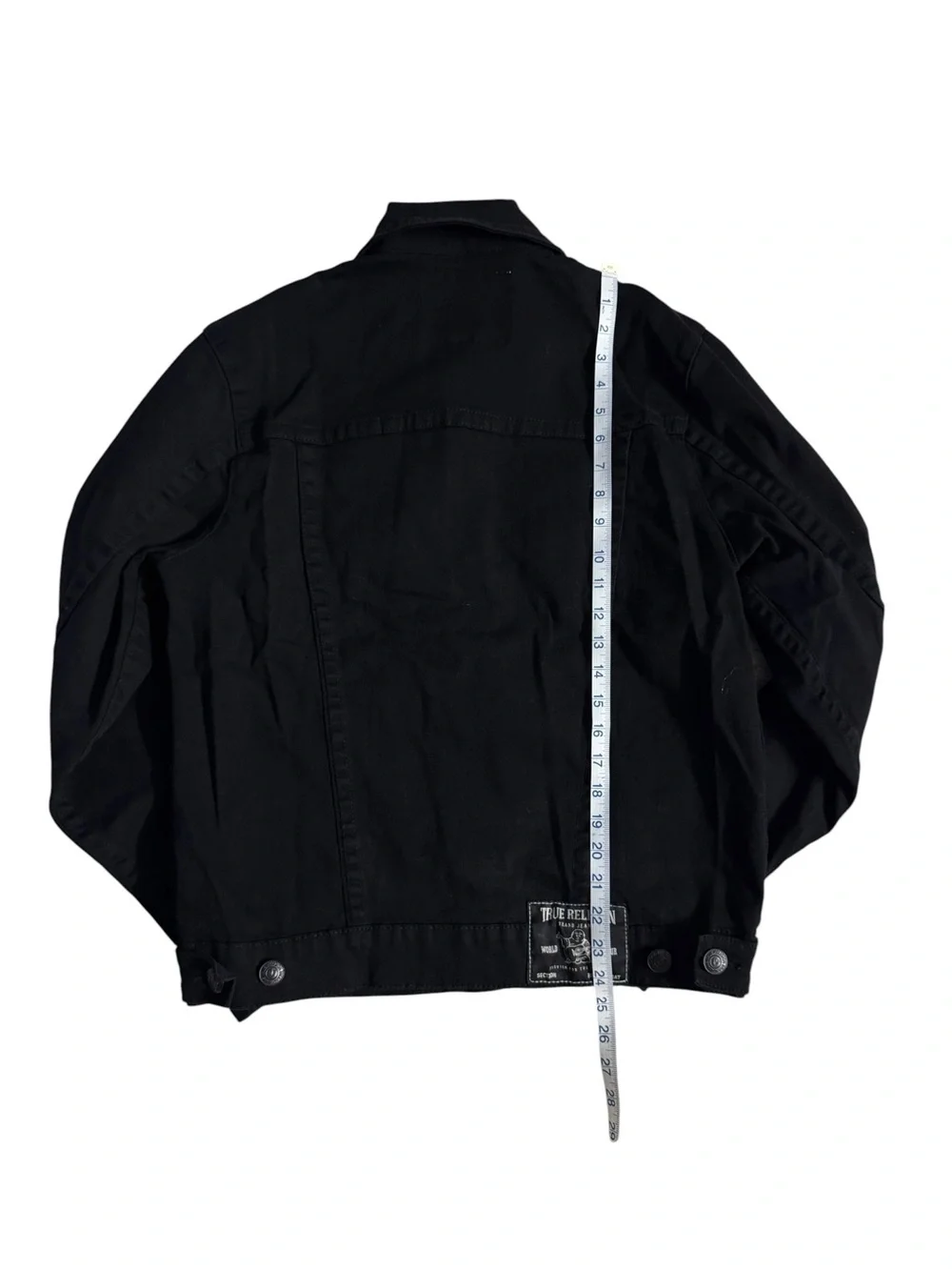 True Religion Black Denim Jacket